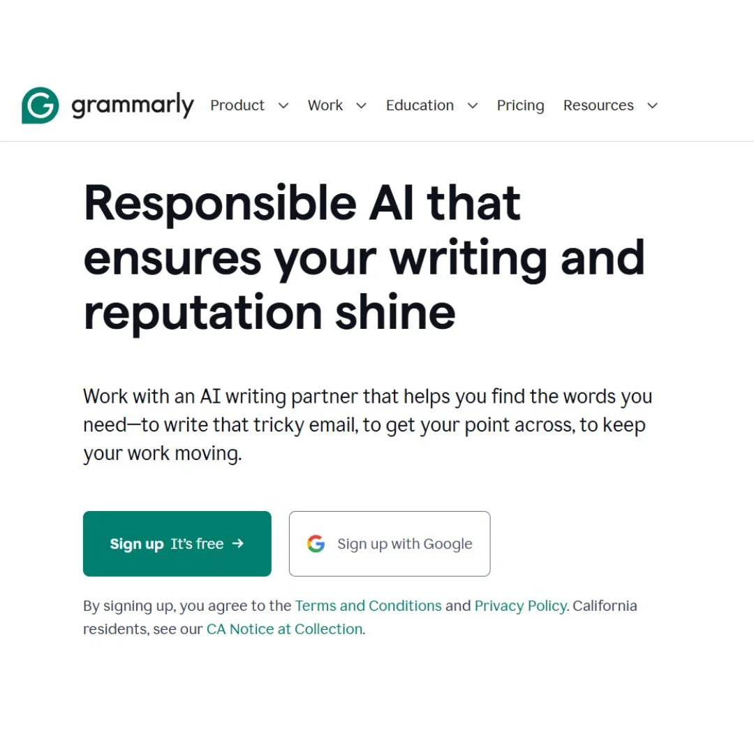 Grammarly_Las mejores herramientas de IA para estudiantes: Aprende más rápido y mejor